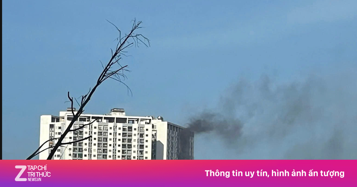 Cháy chung cư ở Nha Trang