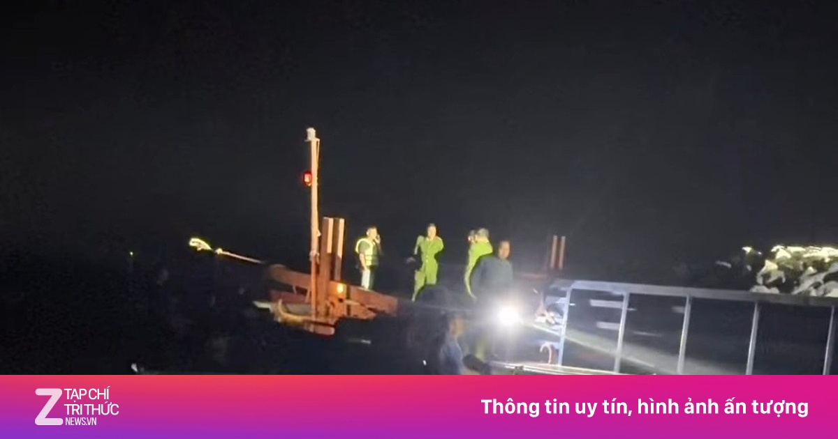 Xác định nguyên nhân vụ lật tàu trên hồ Thác Bà làm 6 người mất tích