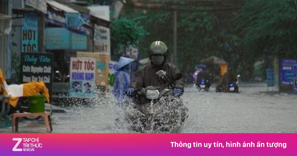 Nam Bộ, Tây Nguyên mưa to chiều tối nay