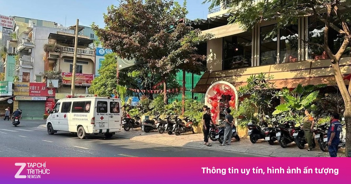 Phát hiện người đàn ông tử vong trong quán cà phê ở TP.HCM
