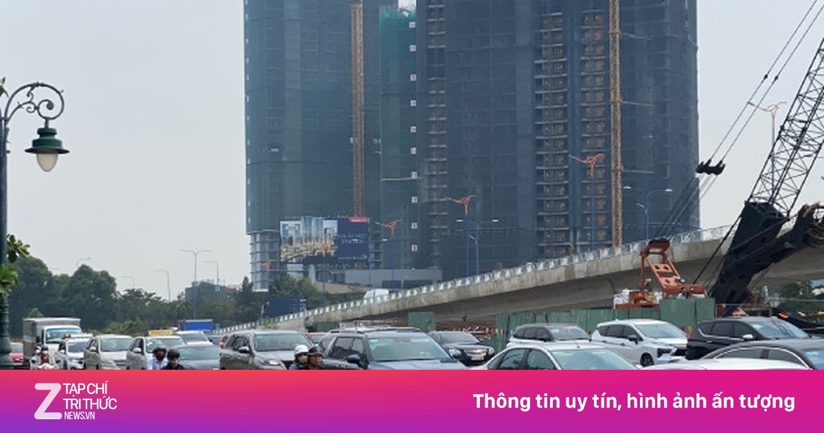 Cao tốc TP.HCM - Long Thành - Dầu Giây ùn tắc kéo dài