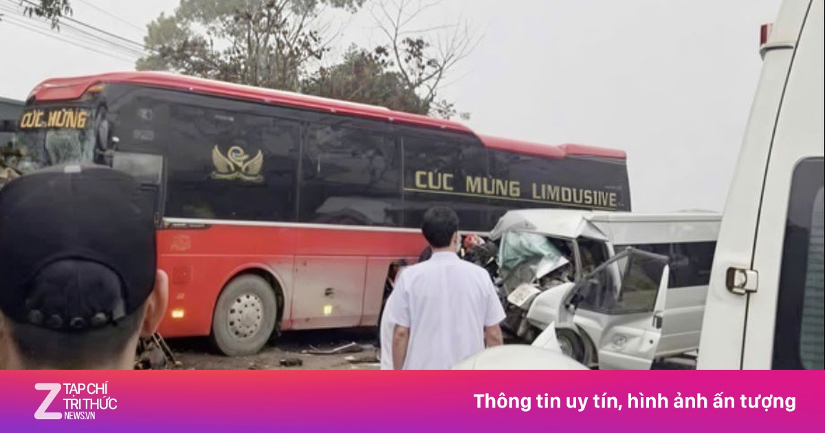 Tại nạn thảm khốc giữa hai xe khách, 6 người thương vong