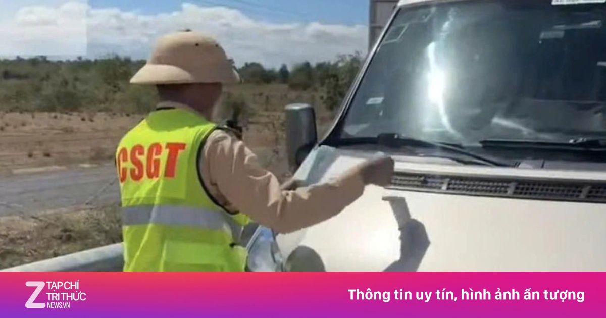 Xe khách chở vượt 12 người trên cao tốc Phan Thiết - Dầu Giây, tài xế và chủ xe bị phạt 90 triệu đồng
