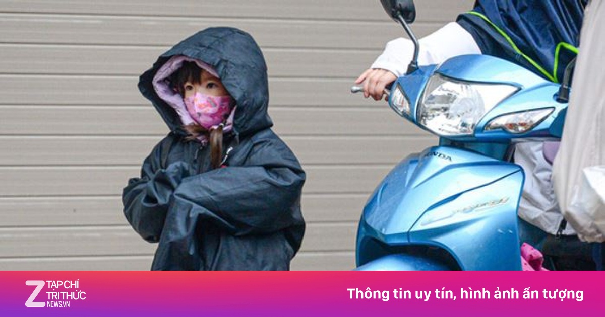 Miền Bắc đón không khí lạnh, trời chuyển rét kèm mưa