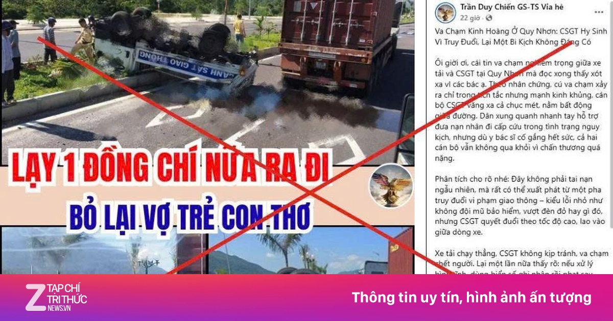 Công An Gia Lai Bác Tin Giả Về CSGT Hy Sinh Khi Truy Đuổi Người Vi Phạm