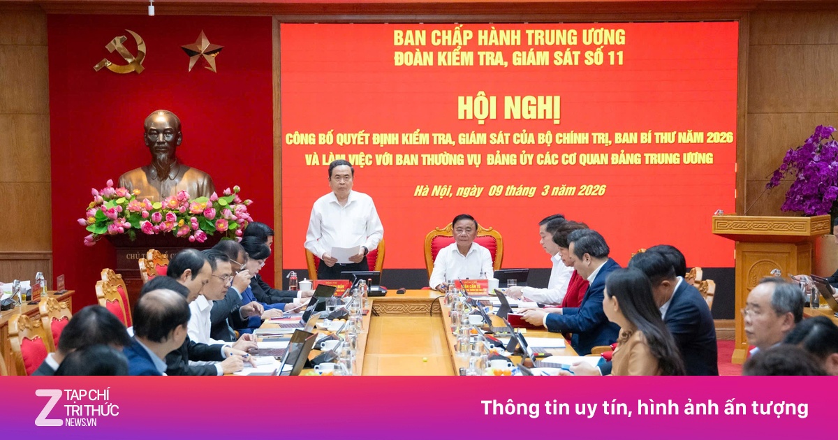 Bộ Chính Tri Kiểm Tra Ban Thường Vụ Đảng Ủy Các Cơ Quan Đảng Trung Ương