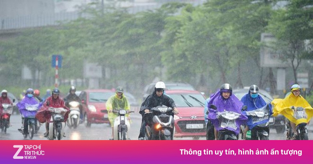 Từ đêm nay, miền Bắc đón mưa kéo dài