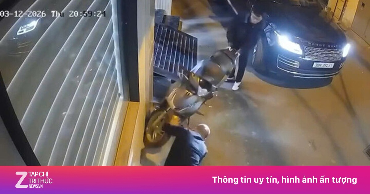 Danh tính người đi Range Rover chọc thủng lốp xe máy