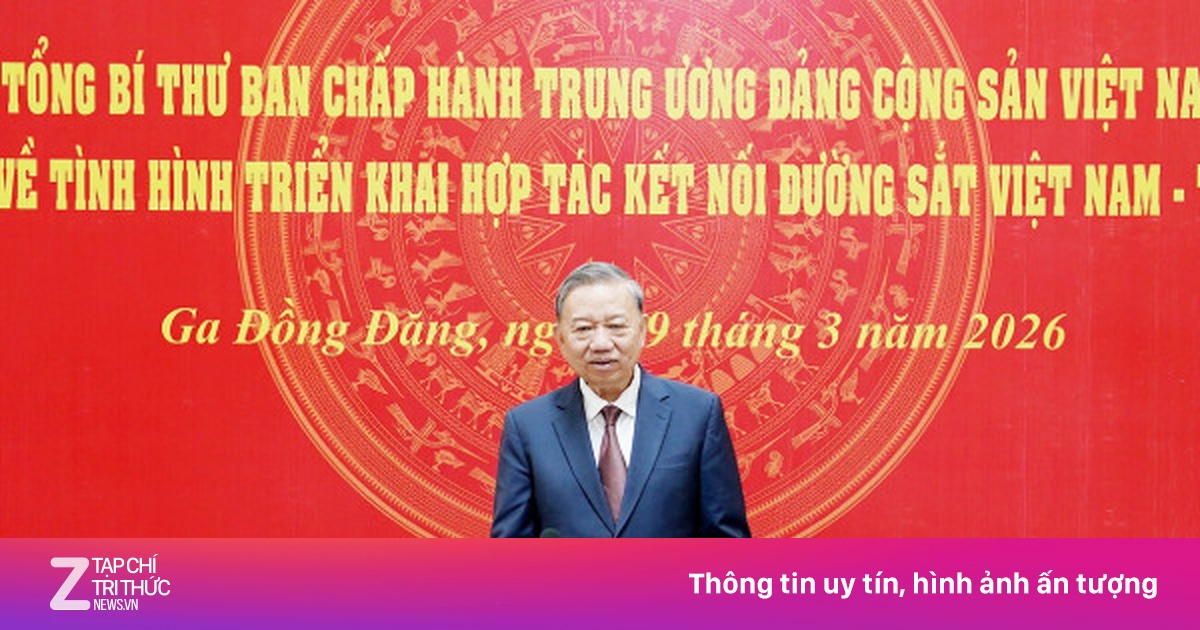 Tổng Bí thư Tô Lâm kiểm tra tuyến đường sắt Việt Nam - Trung Quốc