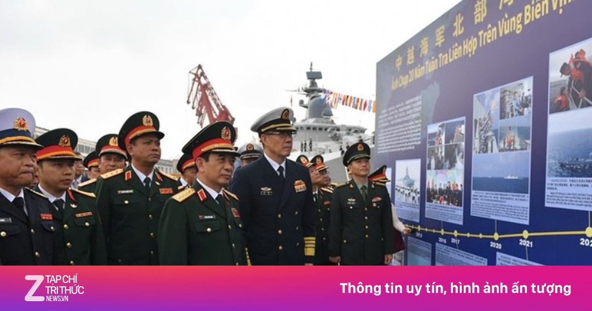 Hải quân Việt - Trung bắt đầu tuần tra liên hợp trên Vịnh Bắc Bộ