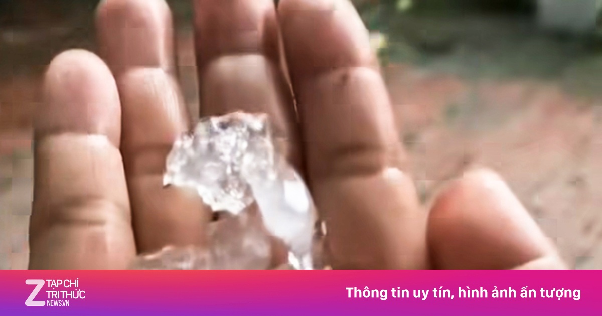 Mưa đá, giông lốc xuất hiện ở Sơn La, Phú Thọ