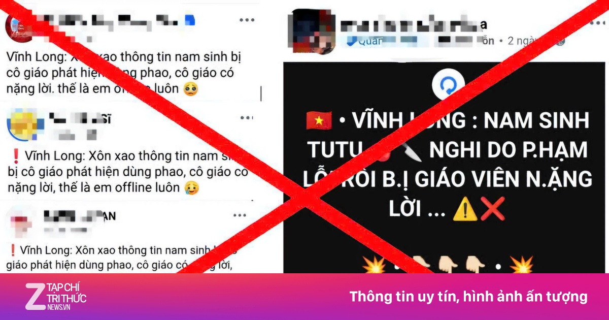 Công An Vĩnh Long Bác Tin Nam Sinh Tự Tử Do Bị Phát Hiện Dùng Phao