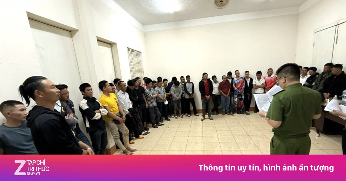 Đắk Lắk: Tạm giữ 40 người trong đường dây đánh bạc ngụy trang dưới hình thức câu cá thưởng tiền