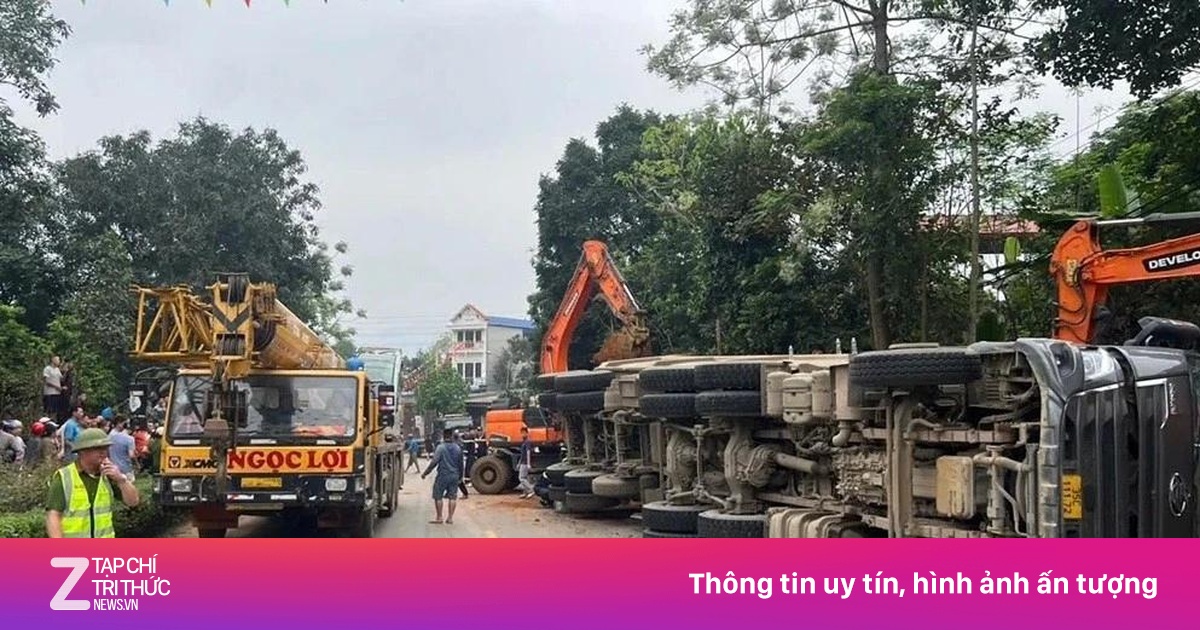 Phú Thọ: Tạm giam tài xế đầu kéo gây tai nạn nghiêm trọng khiến 2 người tử vong