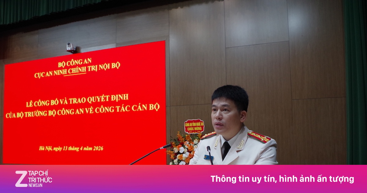 Đại tá Trần Hồng Quang làm Phó cục trưởng Cục An ninh chính trị nội bộ