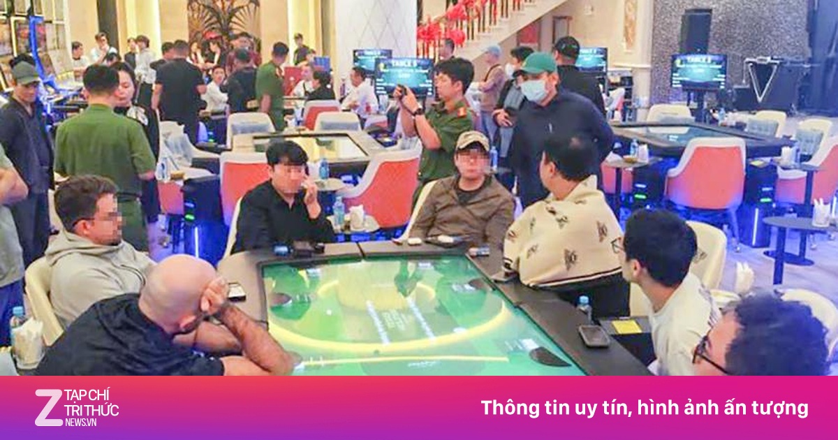 Nhiều người nước ngoài đánh bạc tại khách sạn Sheraton Nha Trang