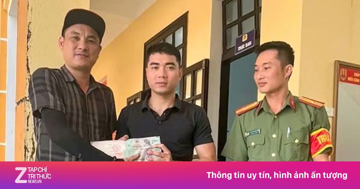 Thanh niên Quảng Trị chạy bộ nhặt được 350 triệu đồng, giao nộp công an