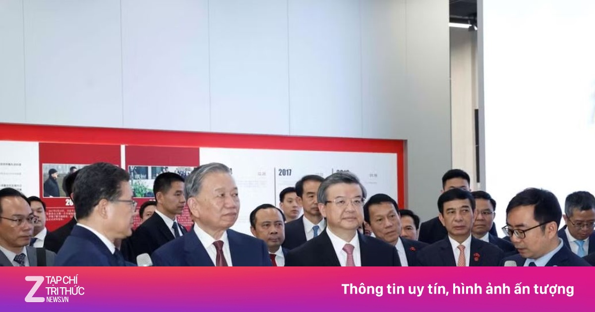 Tổng Bí thư, Chủ tịch nước Tô Lâm khảo sát Khu mới Hùng An tại Trung Quốc