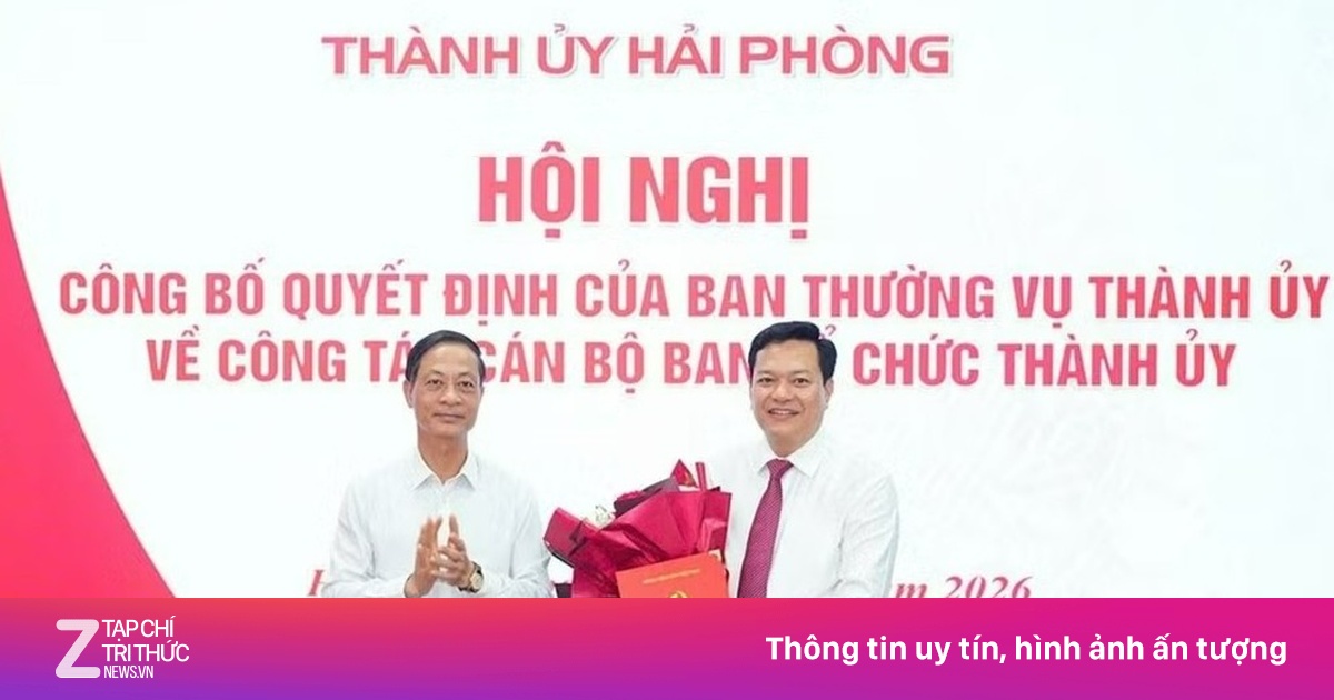 Công bố quyết định của Hải Phòng về công tác cán bộ