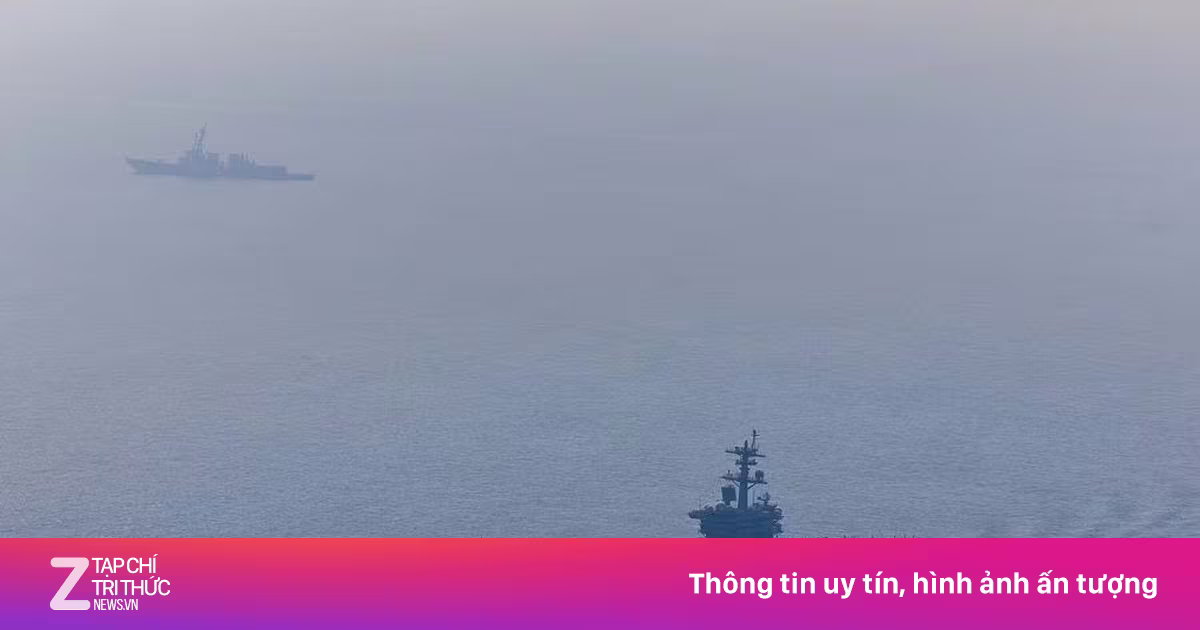 Mỹ dàn 15 tàu chiến “siết vòng vây”, phong tỏa vùng biển Iran: Có cả tàu sân bay và 11 tàu khu trục