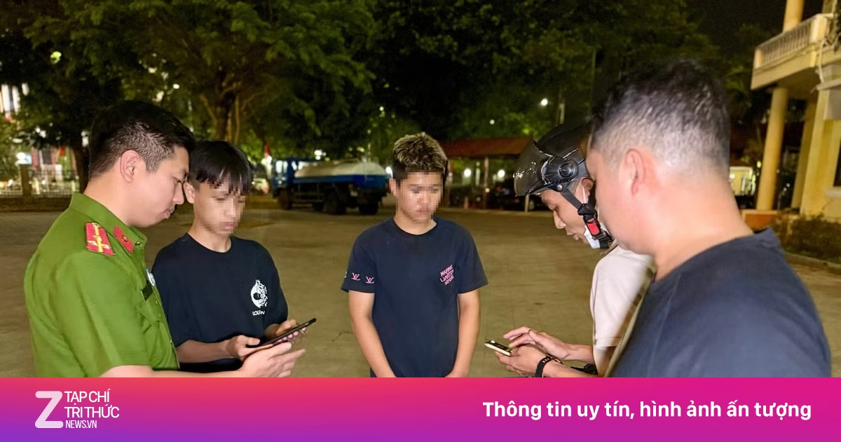 Công an Huế phát hiện 16 đối tượng livestream cổ vũ đua xe trái phép
