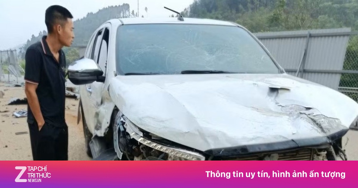 Thiếu tá Công an tử vong thương tâm trong vụ tự đâm xe trên cao tốc Nội Bài - Lào Cai