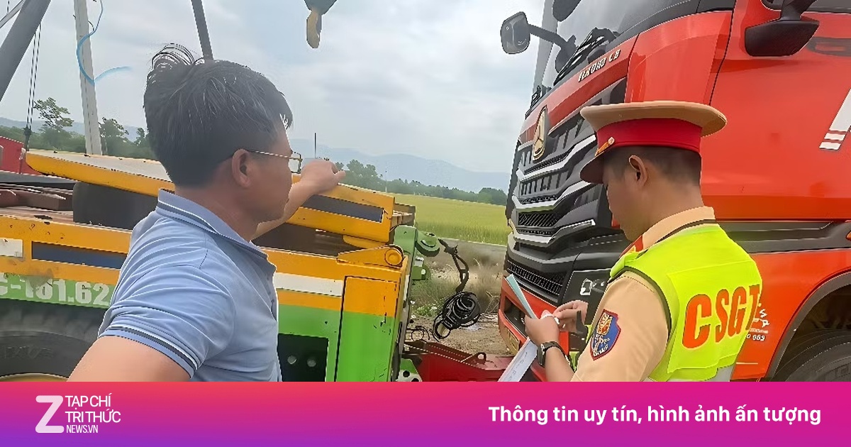 Xe Tải Vi Phạm Loạt Lỗi Trên Cao Tốc, Tài Xế Và Chủ Xe Bị Phạt Hơn 100 Triệu Đồng