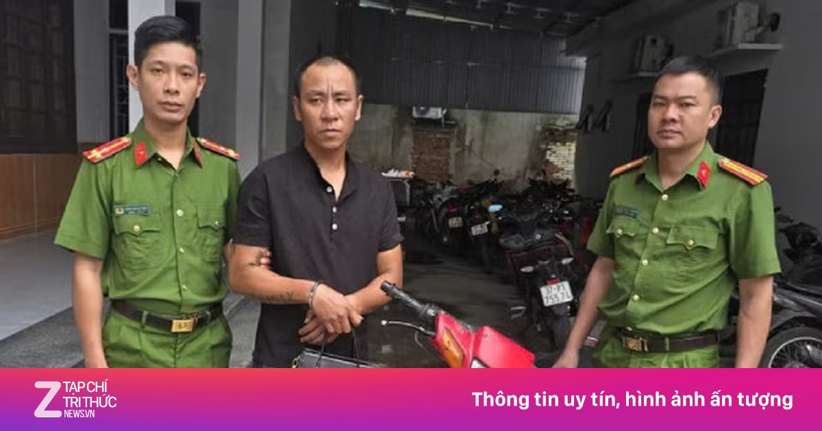 Tạm giữ hình sự đối tượng có 8 tiền án cướp giật tài sản