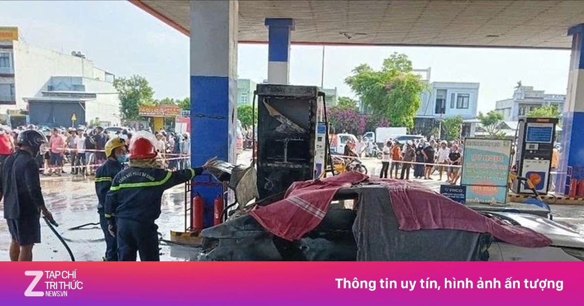 Công an Đà Nẵng thông tin nguyên nhân vụ cháy ôtô tại cây xăng