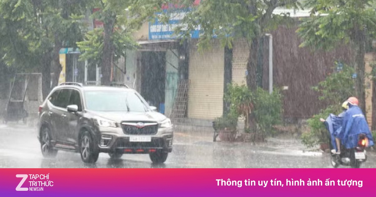 Thời tiết ngày 3/5: Mưa dông diện rộng, Bắc Bộ có nơi mưa rất to
