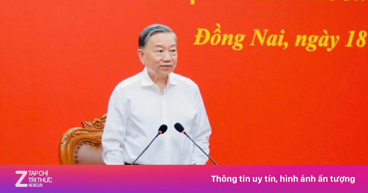 Tổng Bí thư Tô Lâm làm việc với Thành ủy Đồng Nai