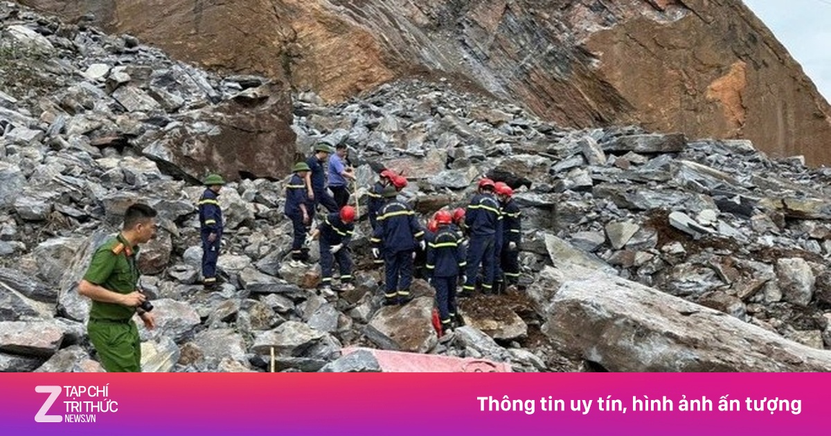 Thông tin mới nhất vụ sạt lở mỏ đá khiến 3 công nhân tử vong