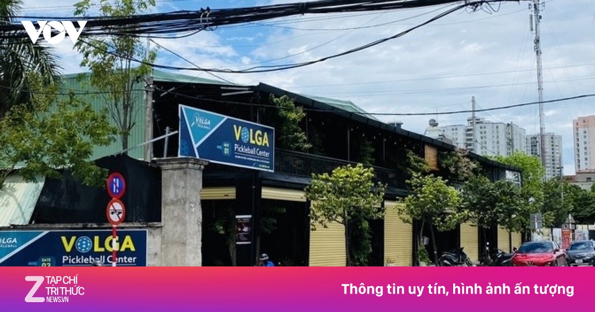 Xây quán cà phê, sân pickleball không phép, một hộ ở TP.HCM bị phạt