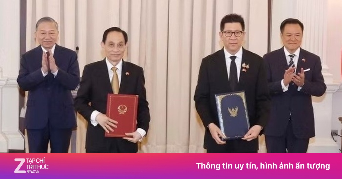 Lễ trao văn kiện hợp tác hai nước Việt Nam - Thái Lan