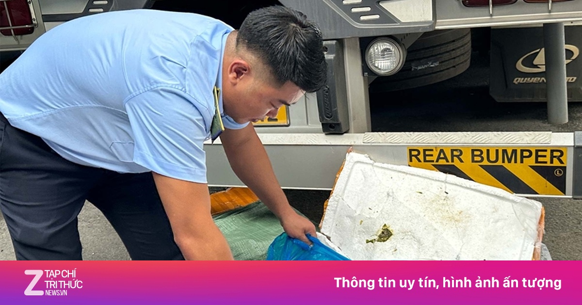 Tạm giữ gần 17 tấn thực phẩm đông lạnh không rõ nguồn gốc