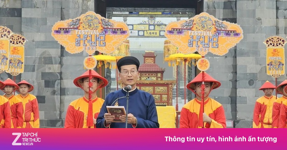 Công bố Festival Huế 2024 và tái hiện Lễ Ban sóc triều Nguyễn Du lịch
