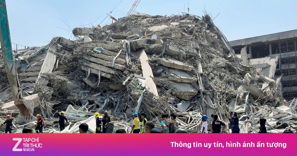 Hé lộ nguyên nhân khiến cao ốc 30 tầng ở Thái Lan sập trong chốc lát