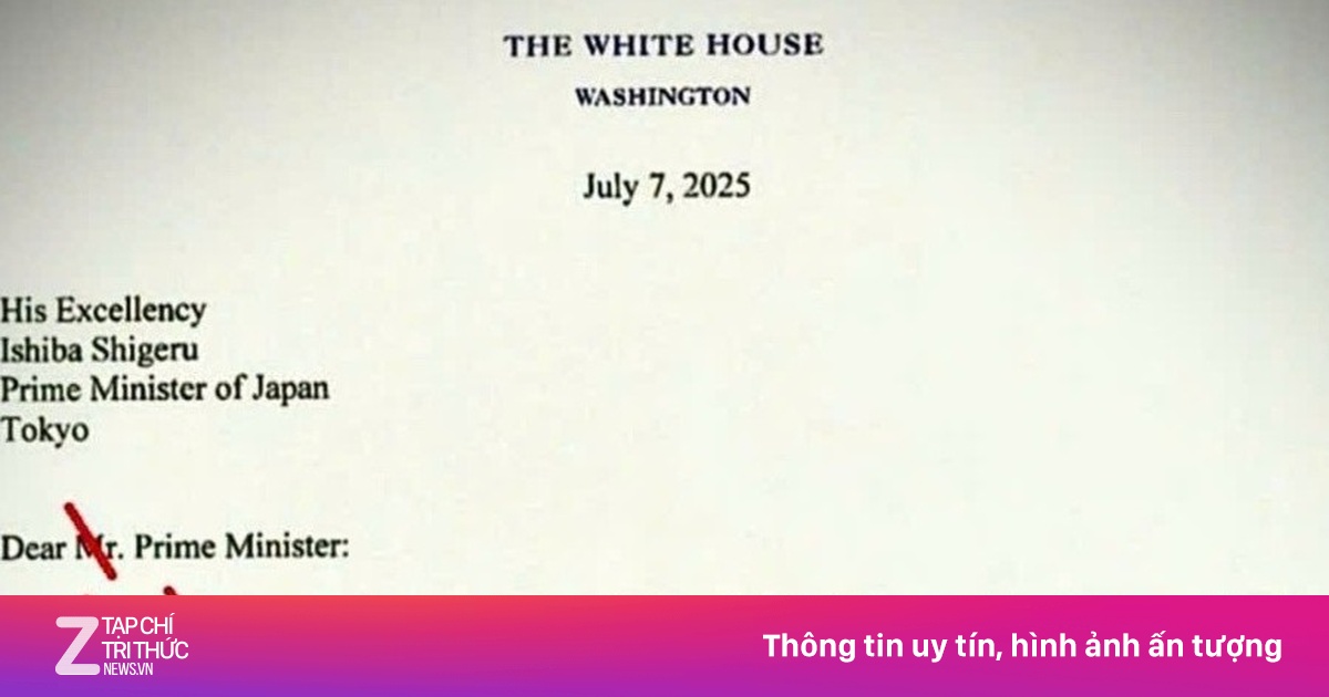 Thư thông báo thuế của ông Trump đầy lỗi chính tả, ngữ pháp