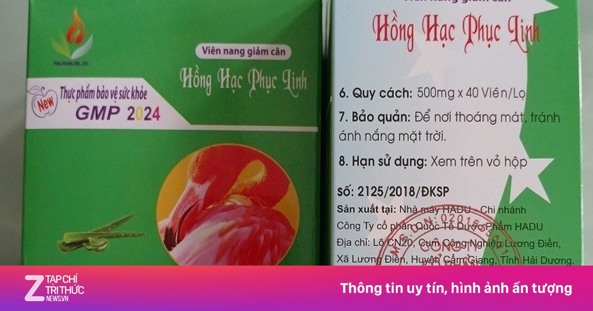 Sản phẩm giảm cân có 3 chất cấm được bán trong trung tâm thương mại