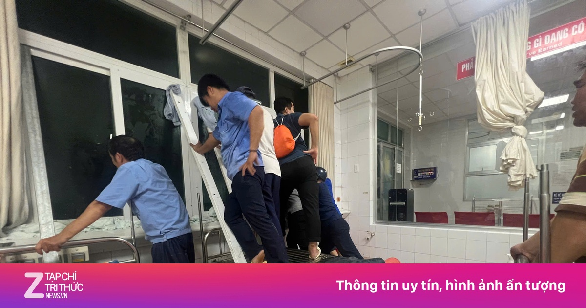 Bão số 13 quật Khu điều trị Phong, BV Quy Hoà tan hoang