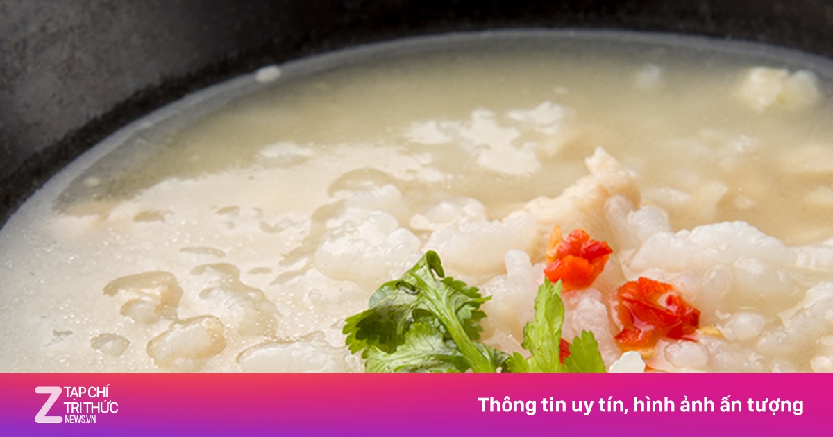 7 món cháo thuốc tốt cho người bệnh cúm