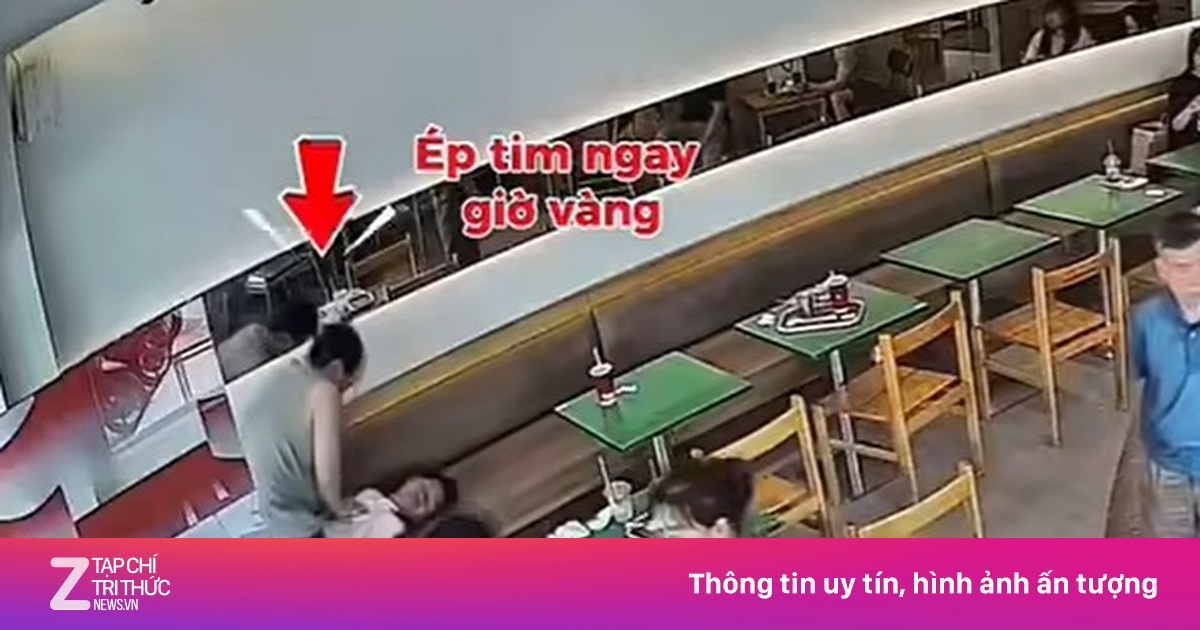 Bác sĩ trẻ ép tim 5 phút cứu sống người đàn ông ngừng tuần hoàn tại quán cà phê
