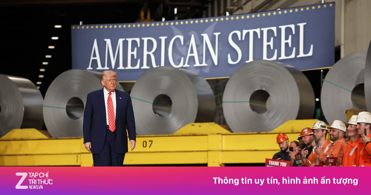 Ông Trump tuyên bố tăng gấp đôi thuế nhập khẩu thép và nhôm từ 4/6