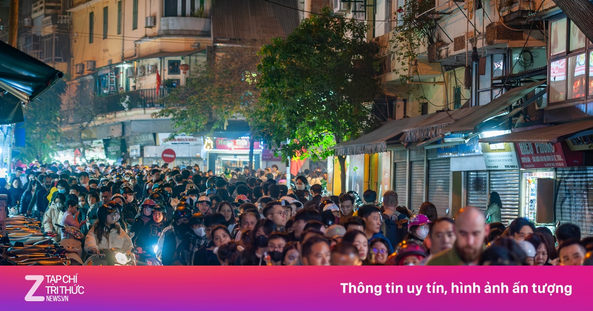 Trung tâm Thủ đô đón năm mới 2025 Đô thị ZNEWS.VN