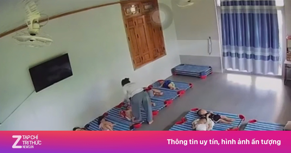 Tạm đình chỉ cơ sở mầm non có giáo viên xách ngược trẻ 20 tháng