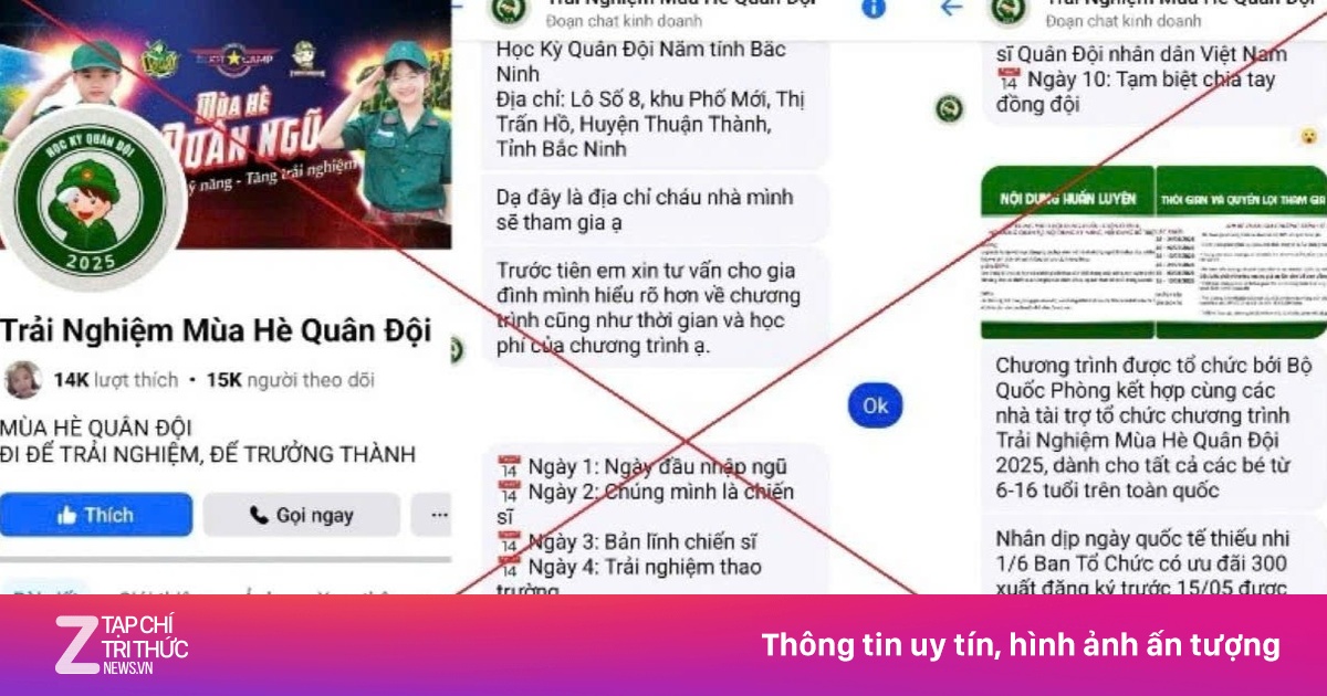 Phụ huynh sập bẫy lừa khi đăng ký 'trại hè quân đội' cho con