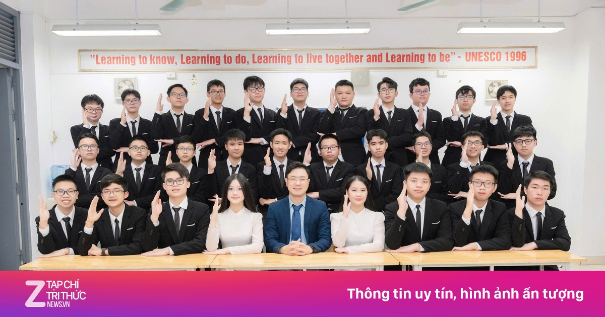 Một lớp có 28/29 học sinh đỗ chuyên Khoa học Tự nhiên