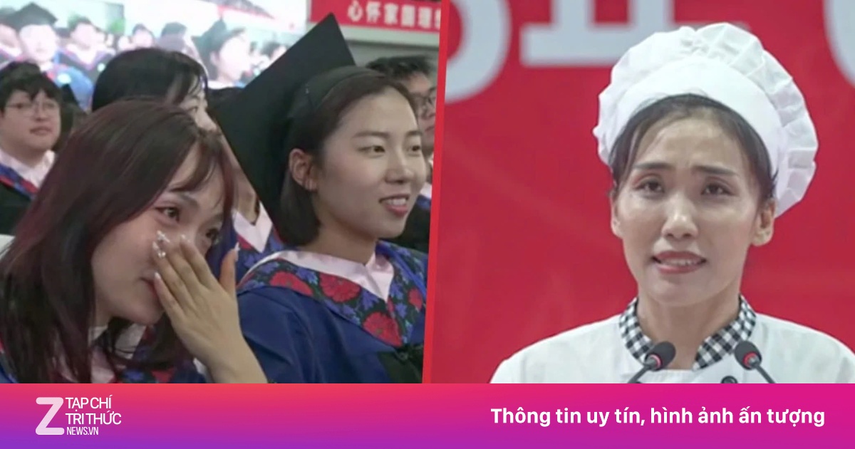 Bài phát biểu của nhân viên canteen đại học hút 5 triệu lượt thích