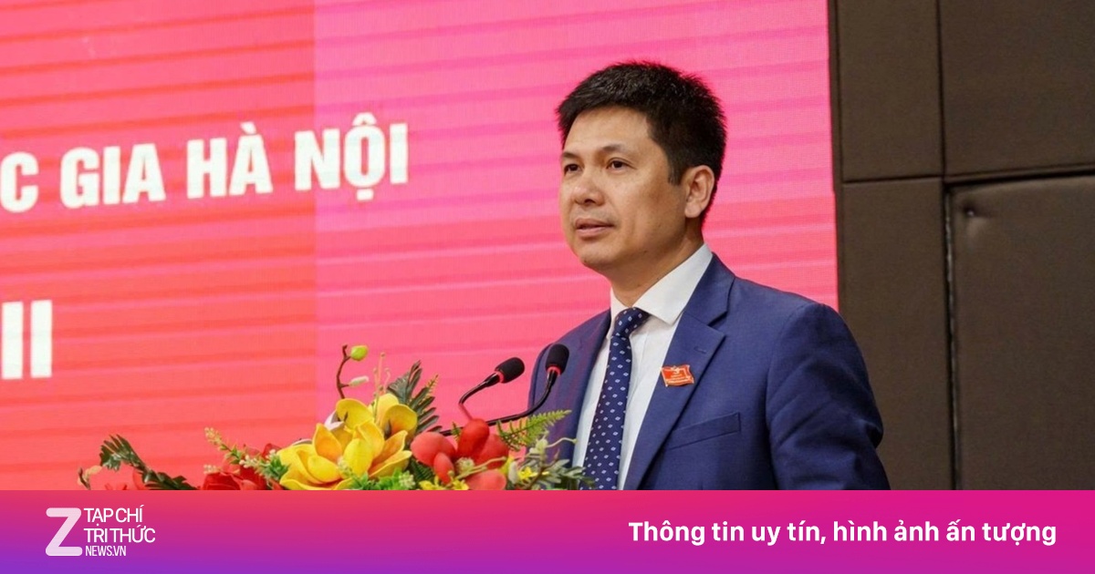 PGS.TS Nguyễn Hiệu điều hành Đại học Quốc gia Hà Nội