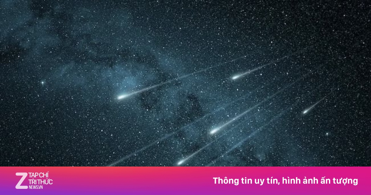 Hai trận mưa sao băng rực rỡ trong tuần này